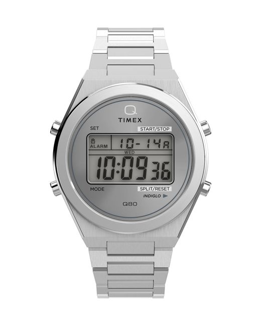 Timex Uhr Q80 Continental in Gray für Herren