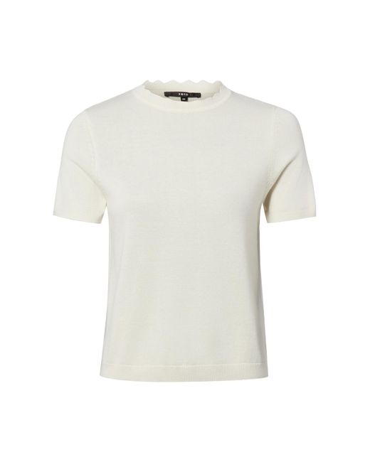 Zero White Strickshirt