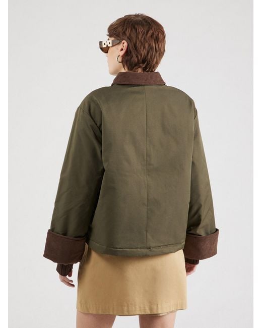 Pieces Green Jacke Pcjorma