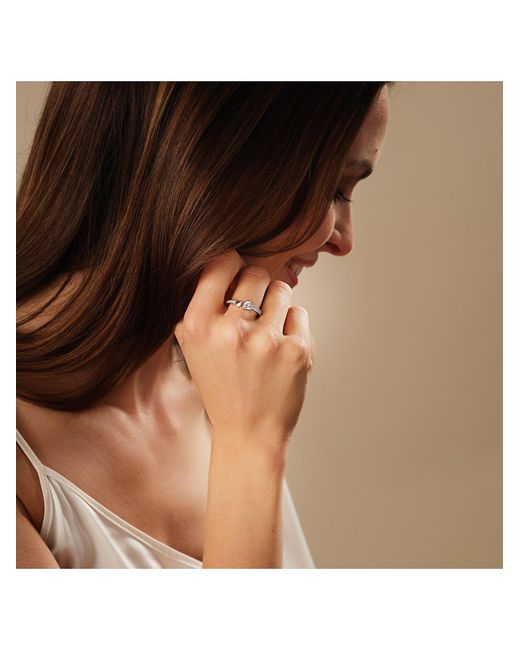 Jette White Ring