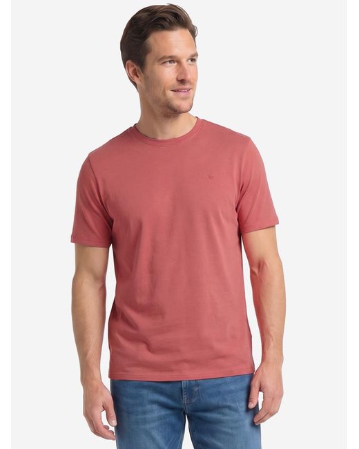 Redmond Shirt Basic in Pink für Herren