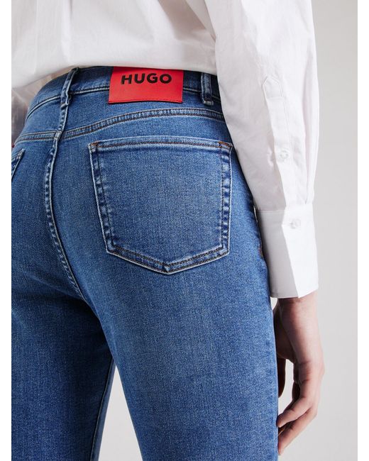 HUGO Blue Jeans 'geflare'