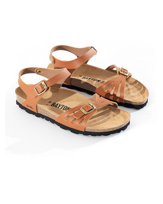 Bayton Brown Sandale Eos