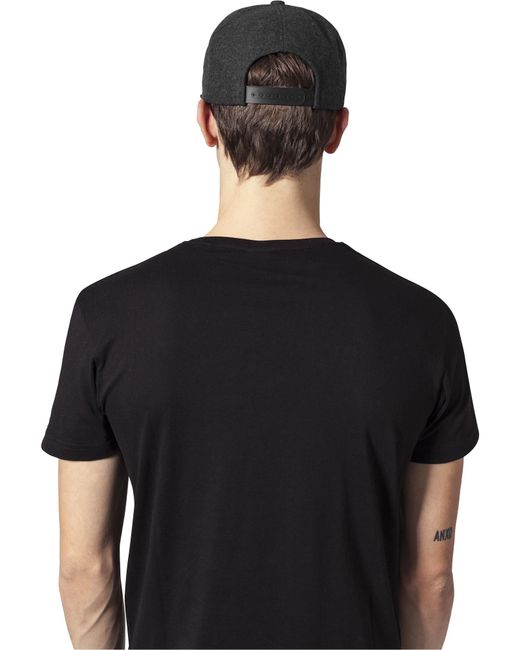 Flexfit Black Cap Melton Wool