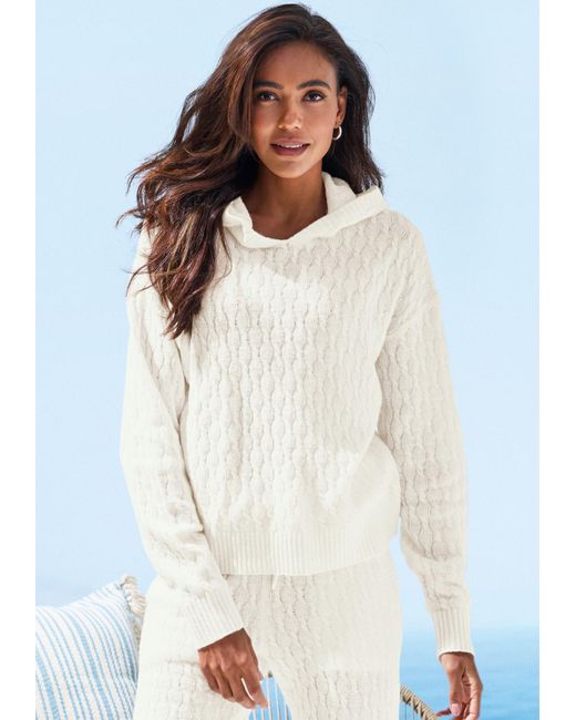 French Connection White Pullover