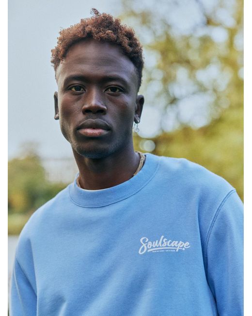 Solid Sweater Sdtorrence in Blue für Herren
