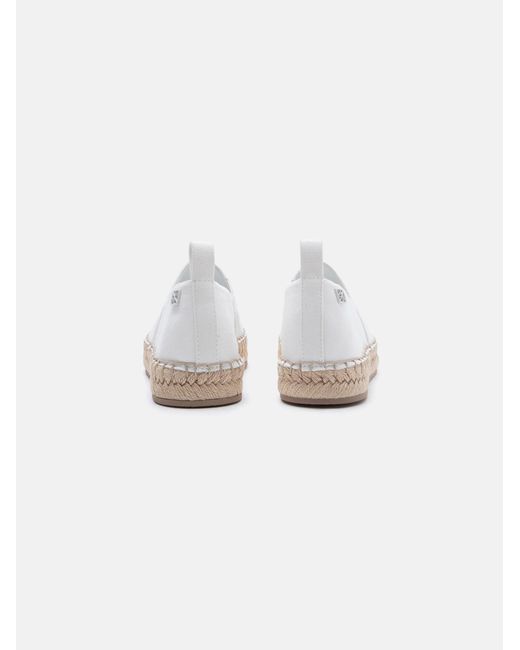 Calvin Klein White Espadrilles Tessa