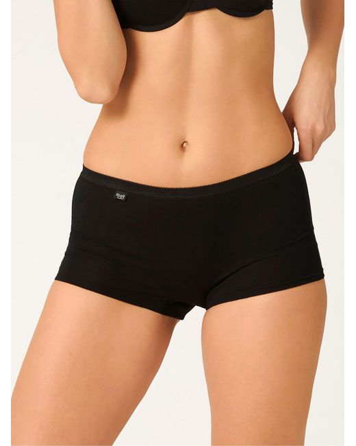 Sloggi Black Retro Pants Basic Short