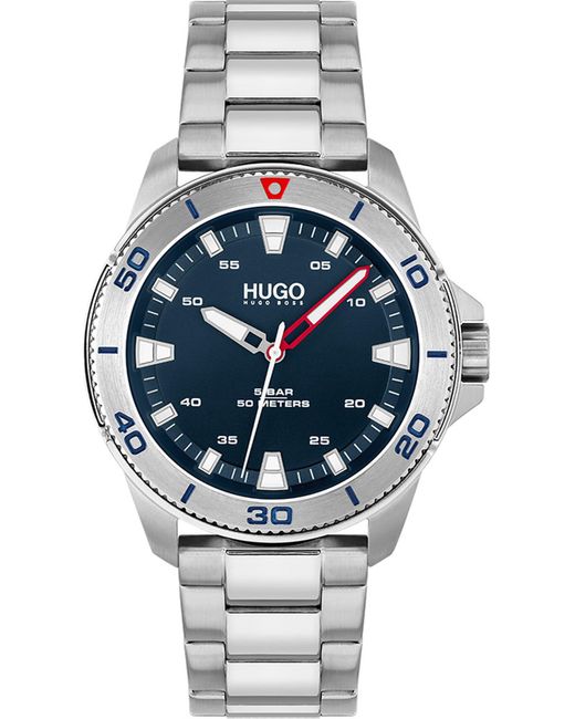 HUGO Analoguhr in Gray für Herren