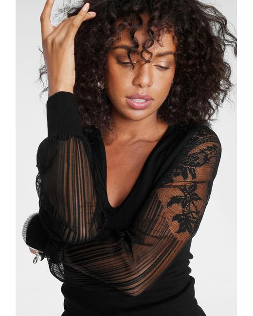 melrose Black Pullover