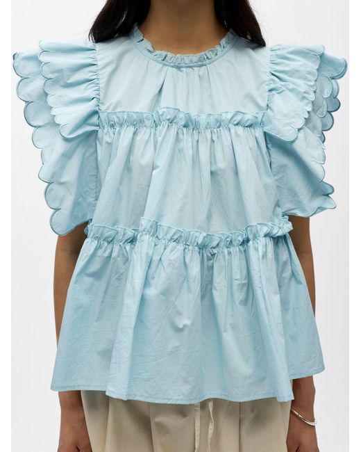 Object Blue Bluse Objhope
