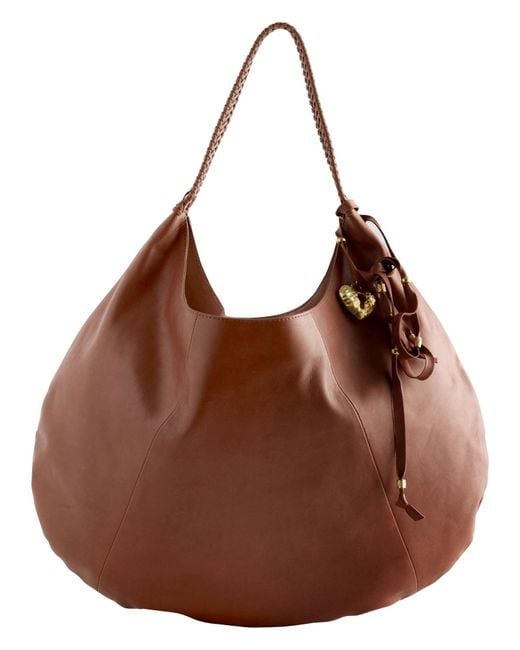 Next Brown Schultertasche
