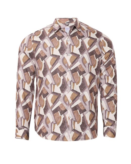 Campus Sutra Hemd Winston in Pink für Herren