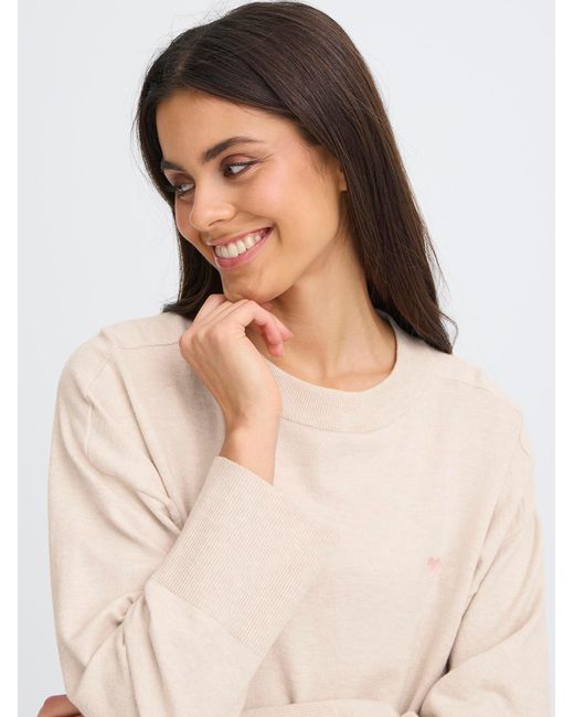 Fransa White Pullover Frmelani