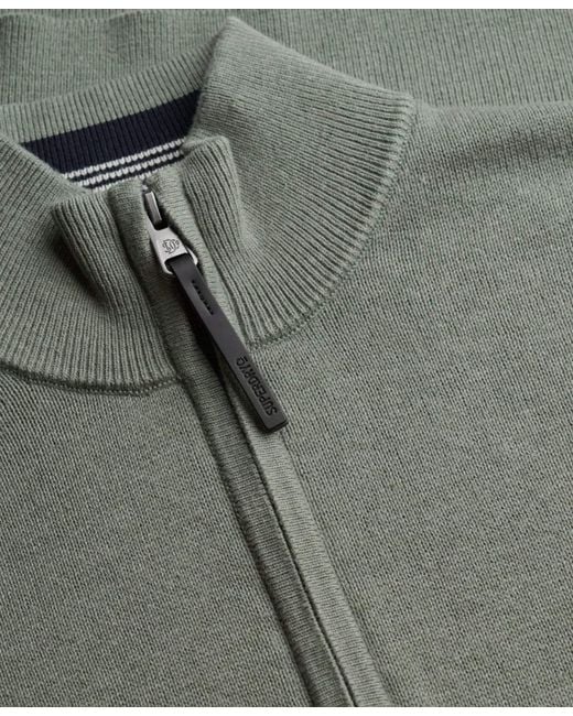Superdry & Co Pullover Essentials in Green für Herren