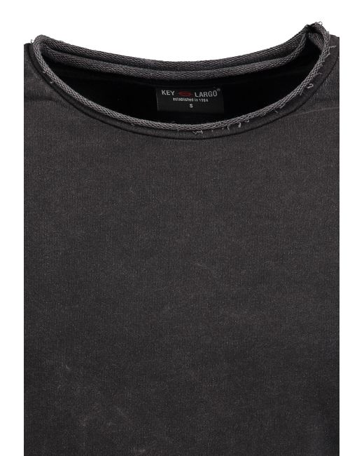 Key Largo Sweatshirt Level in Black für Herren