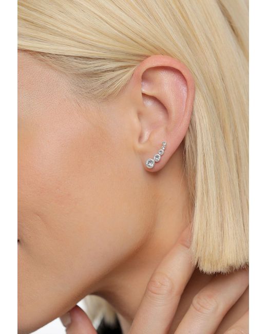 Elli Jewelry Metallic Ohrringe Climber
