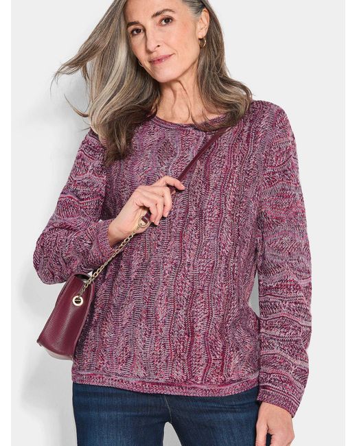 Goldner Purple Pullover