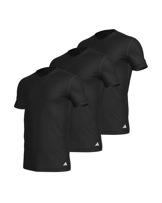 Adidas T-Shirt Active Core Cotton in Black für Herren