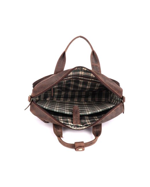 Benthill Laptoptasche in Brown für Herren
