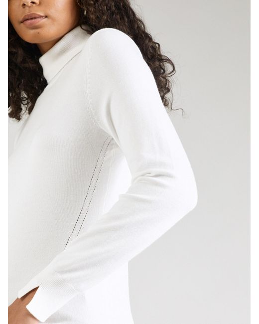 Comma, White Pullover
