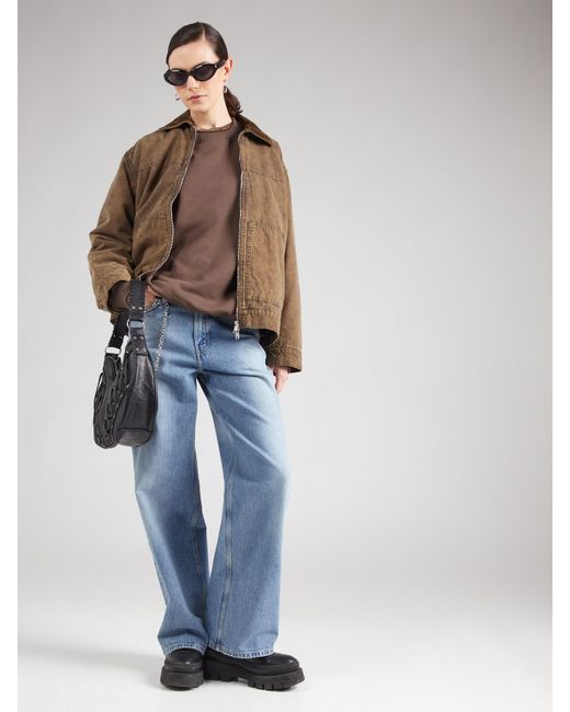 Weekday Brown Sweatshirt 'Viva'