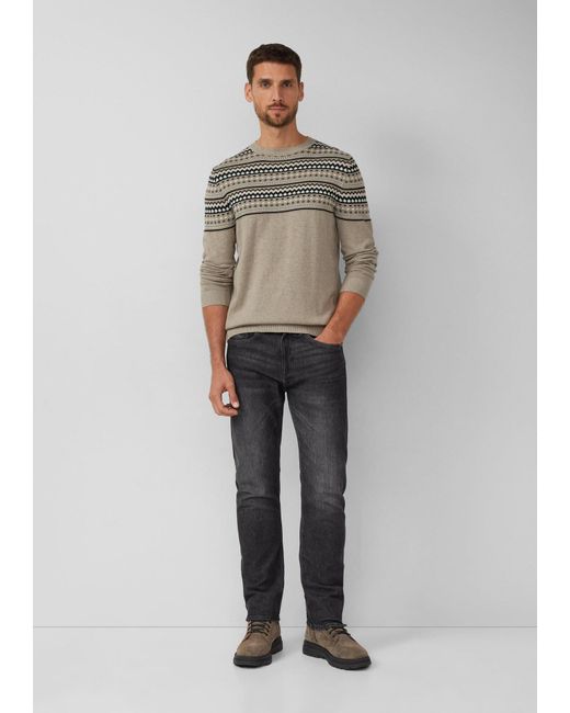S.oliver Pullover in Gray für Herren