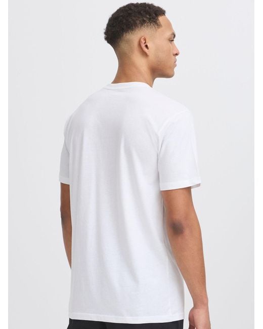 North Bend T-Shirt Carsten in White für Herren