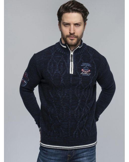 Carisma Pullover in Blue für Herren