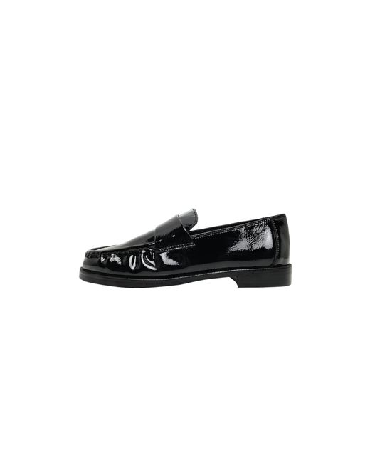 Clarks Black Slipper Straven2