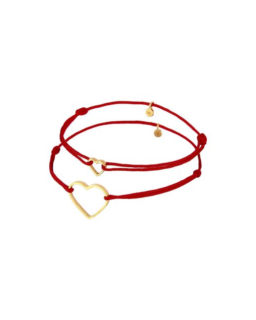 Elli Jewelry Red Schmuckset