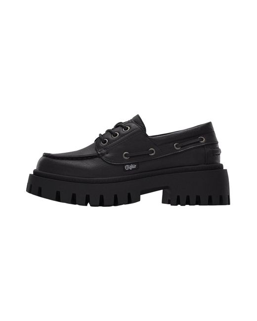 Buffalo Black Mokassin