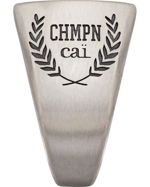 Caï Ca Ring in Metallic für Herren