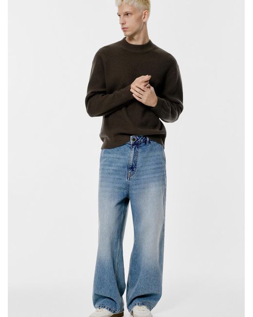 Pull&Bear Pullover in Black für Herren