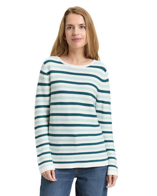Tom Tailor Blue Pullover