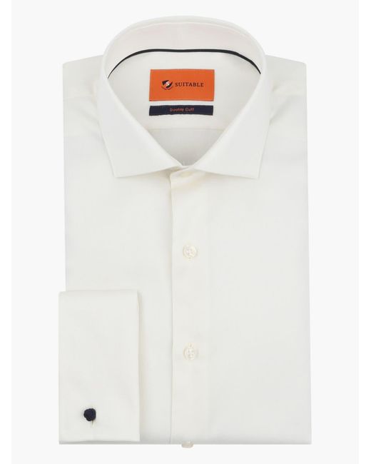 Suitable Hemd in White für Herren