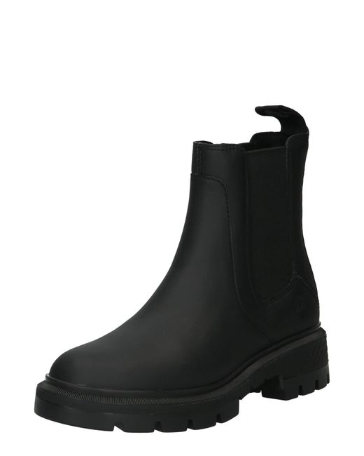 Timberland Black Timberland chelsea boots 'cortina valley'
