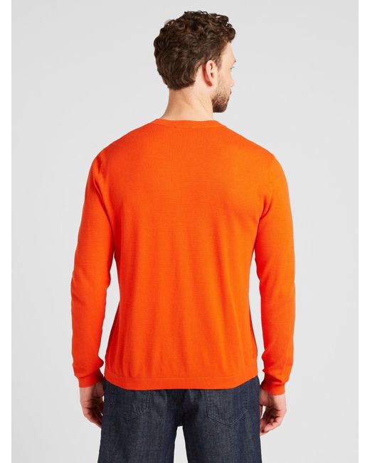 Benetton Pullover in Orange für Herren