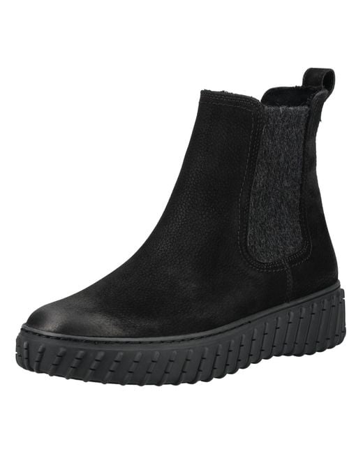 Paul Green Black Chelsea Boots
