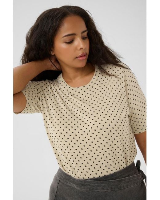 Kaffe White Pullover Lizzy