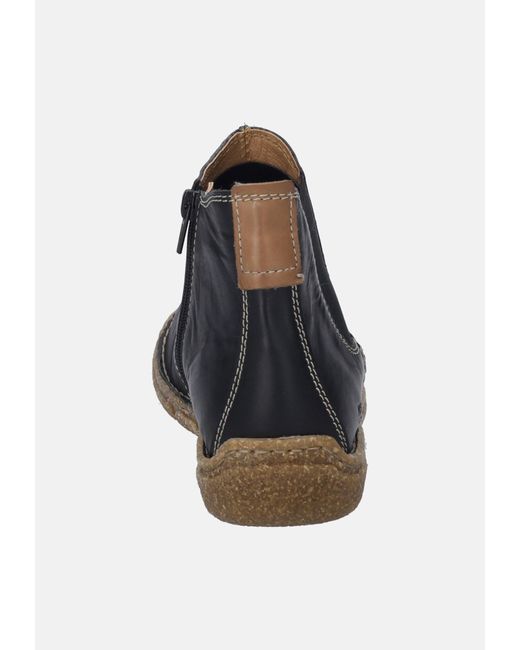 Josef Seibel Black Stiefelette 'Neele'