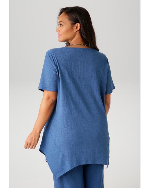Aniston PLUS Blue Shirt