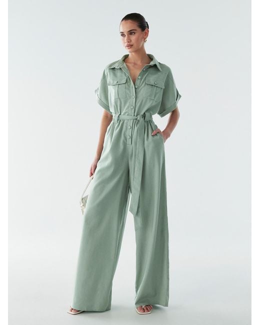 BWLDR Green Jumpsuit Ara