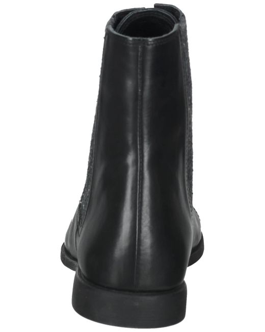 Think! Black Schnürstiefelette