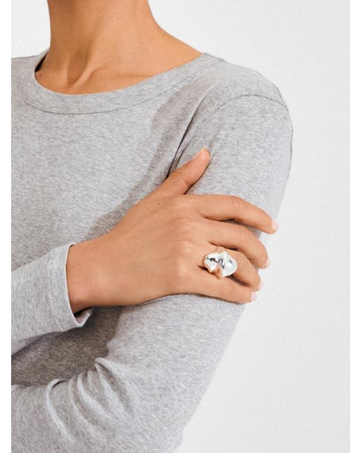 Pilgrim White Ring Johnnie