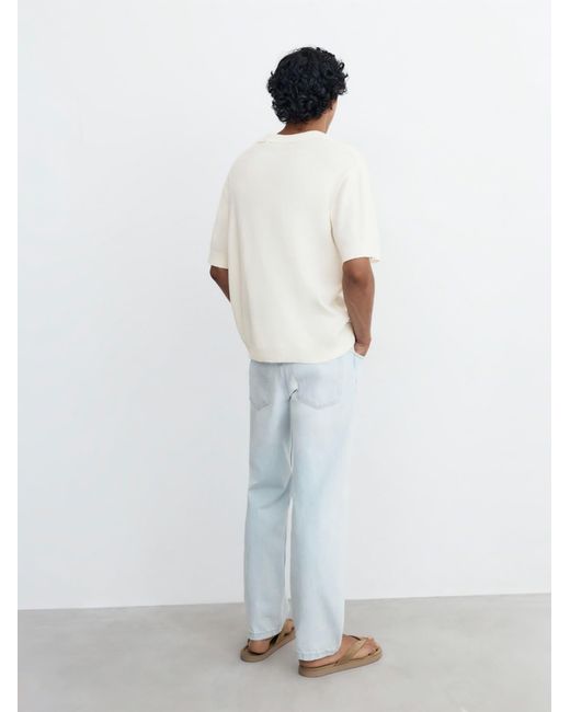 Pull&Bear Pullover in White für Herren