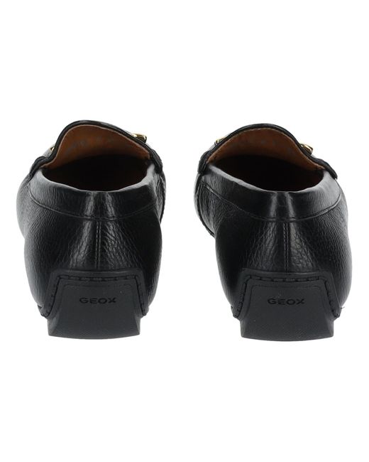 Geox Black Mokassin