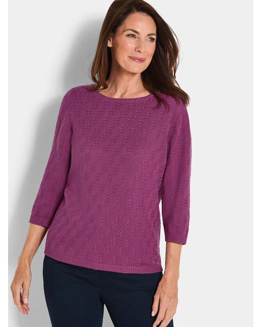 Goldner Purple Pullover
