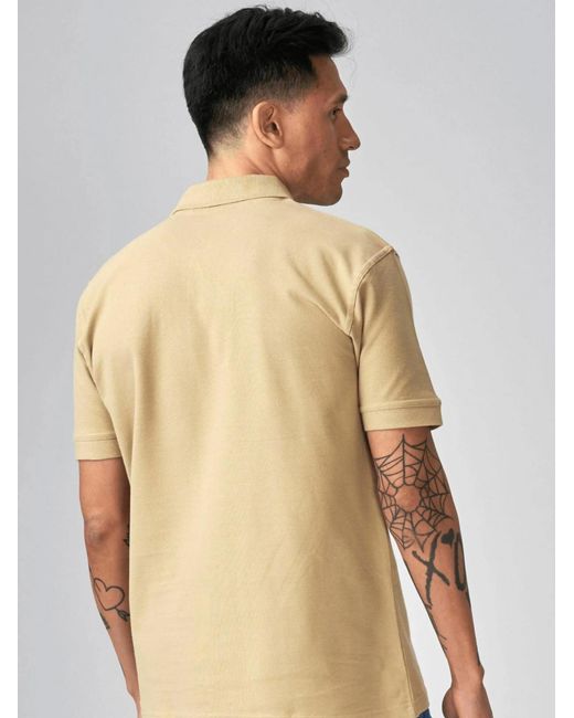 TeeShoppen Polo Shirt Basic Polo in Natural für Herren