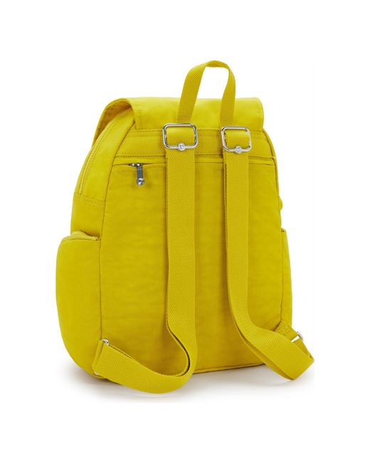 Kipling Yellow Rucksack City Zip S